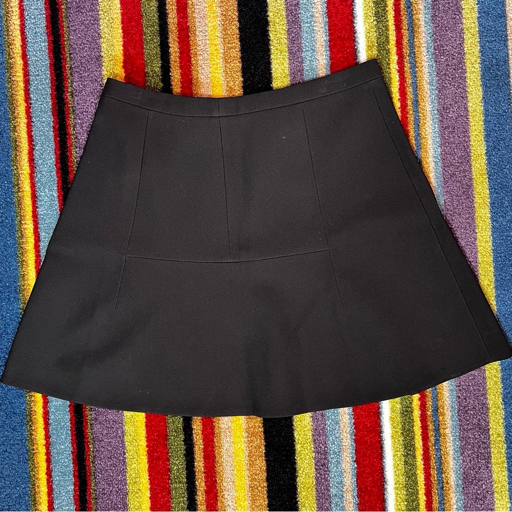 J. CREW Black Mini Skirt